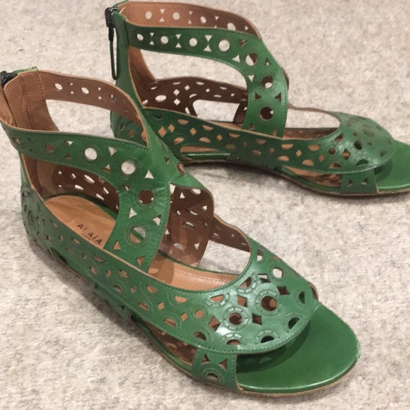 Azzedine Alaia Flat Sandals size 38 - Picture 3 of 16